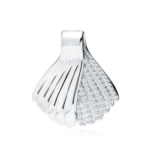 Pandantiv argint mermaid DiAmanti Z2018CR_W-DIA (Argint 925‰ 3,2 g.)